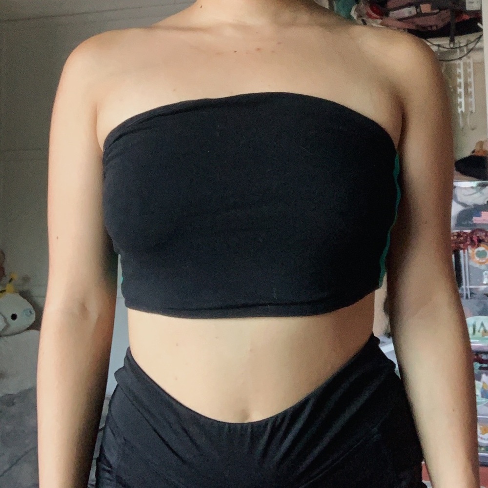 Black tube top